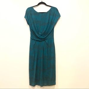 MaxMara Jersey Faux Wrap Dress